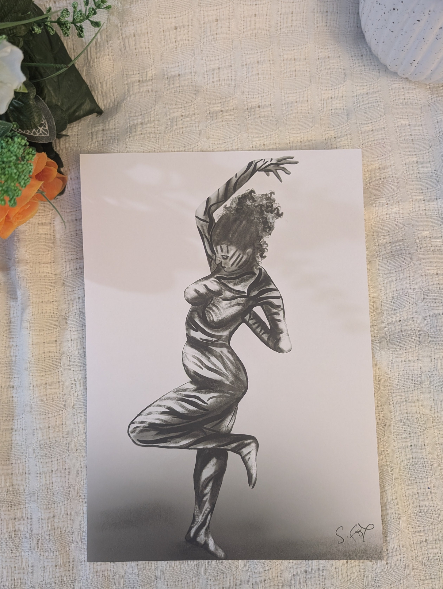 Bending without Breaking - A4 art print