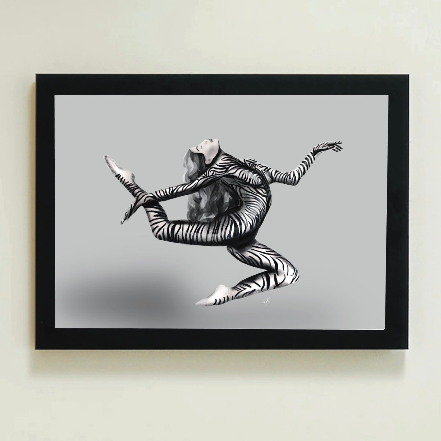 The Shape of Strength - A4 art print