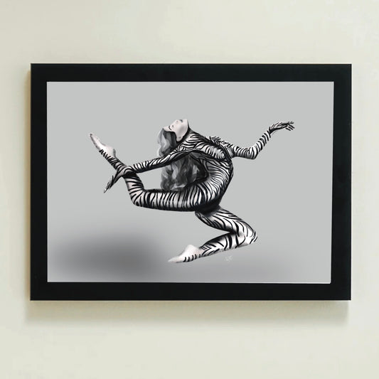 The Shape of Strength - A4 art print
