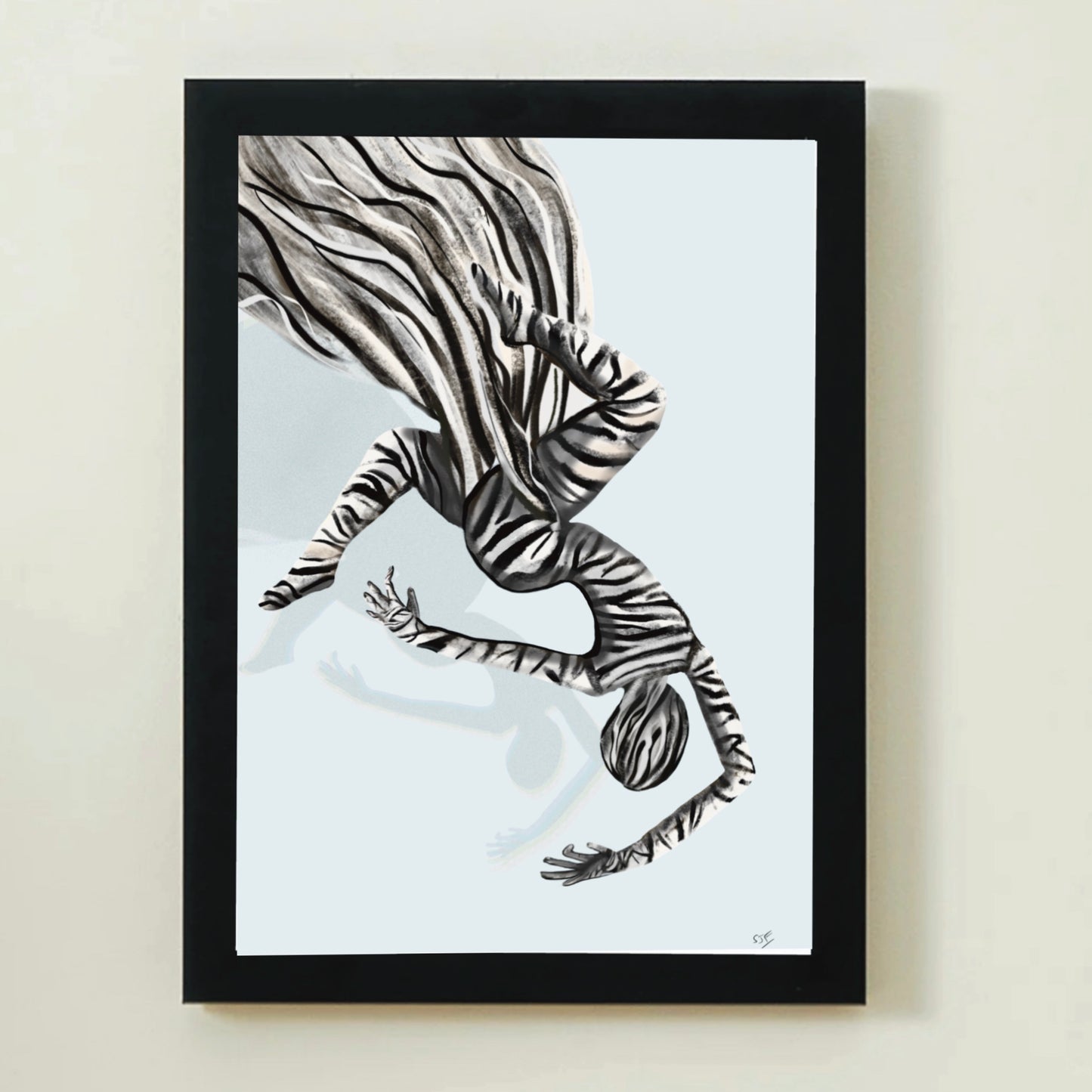 Wild Grace - A4 art print