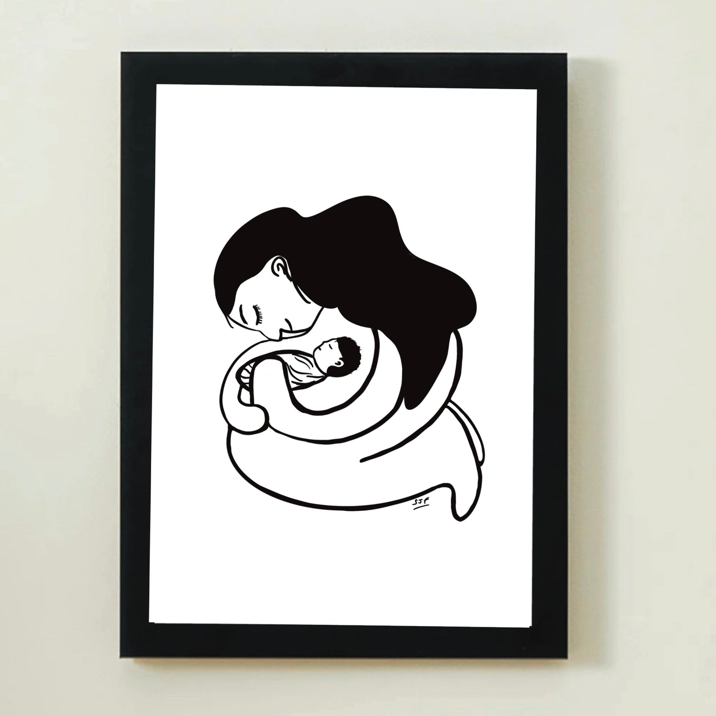 Always - original illustration A4 Art Print