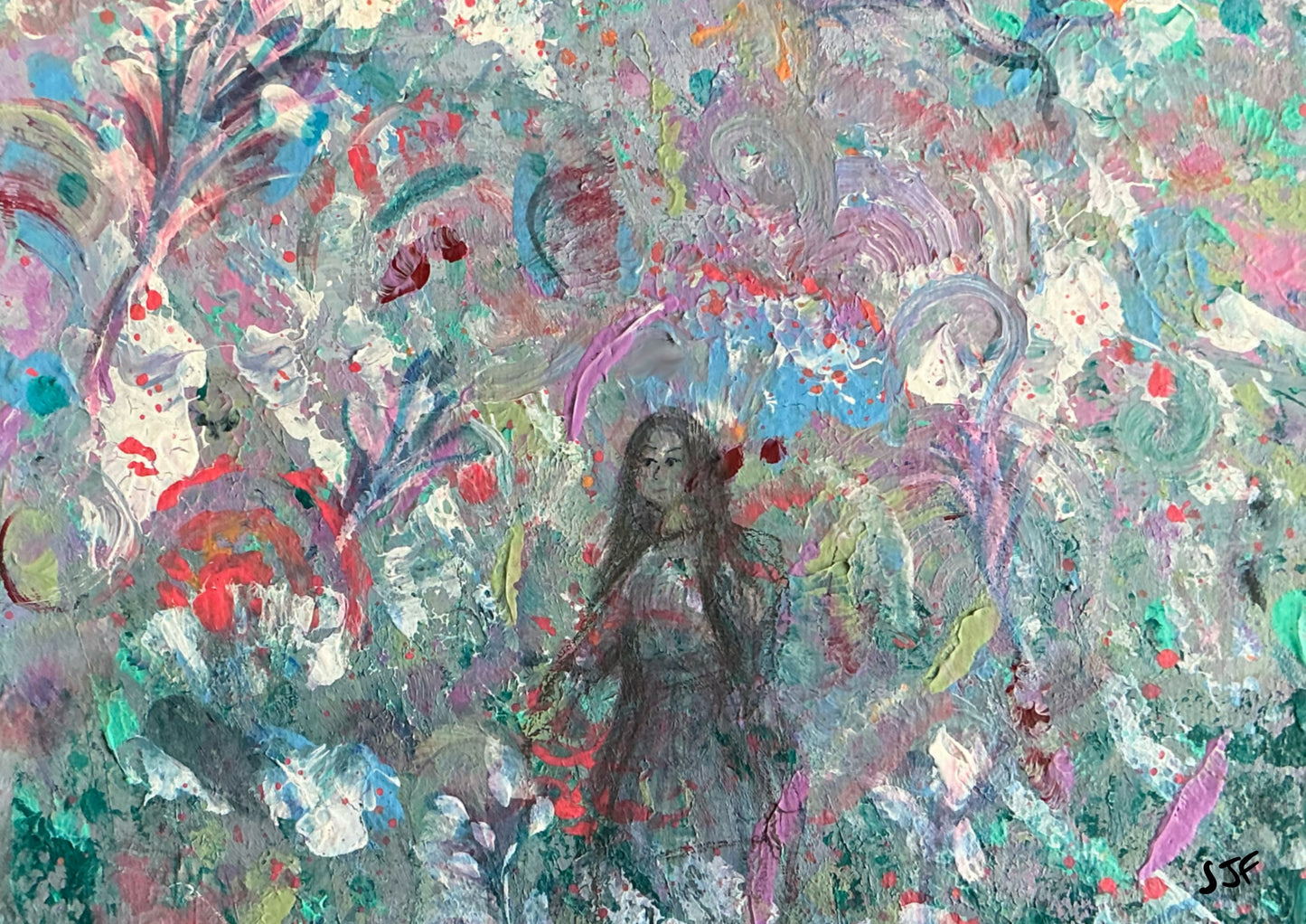 Lost in Trying- A4 art print