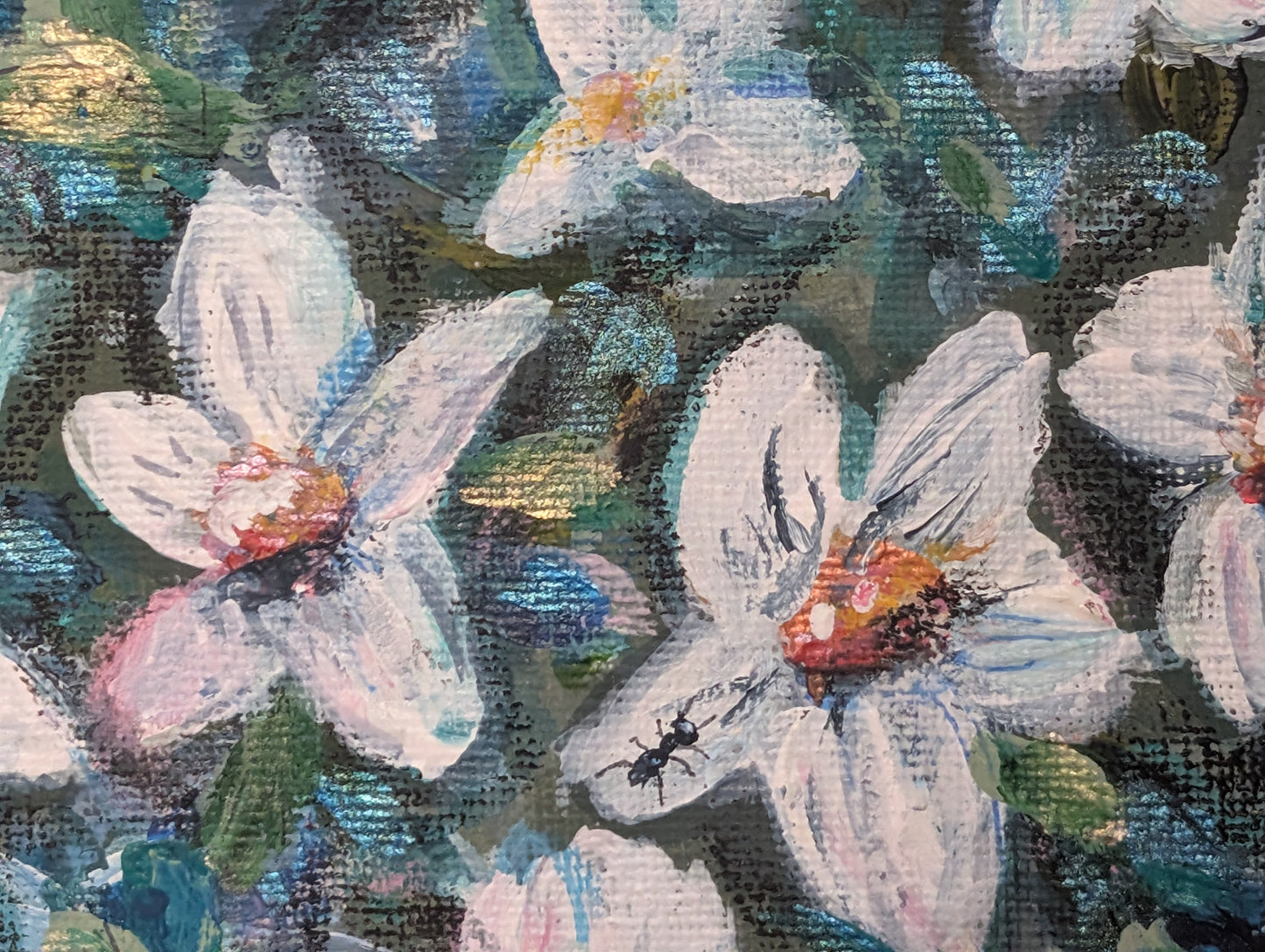 Where the Small Things Are - acrylic on canvas