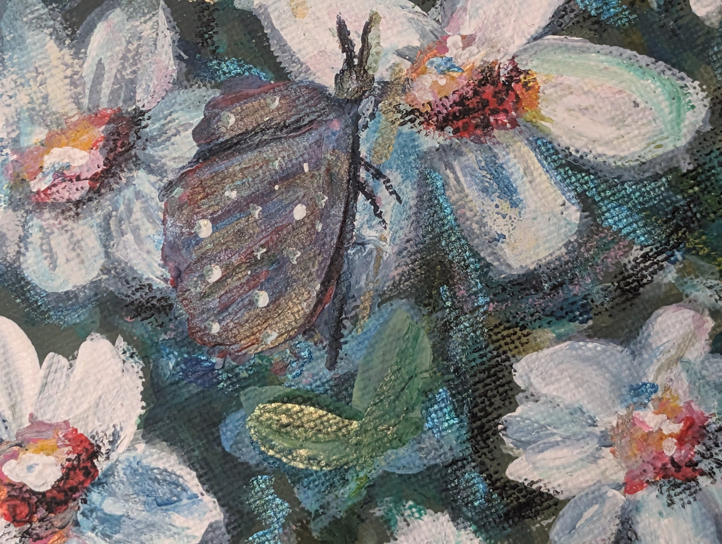 Where the Small Things Are - acrylic on canvas