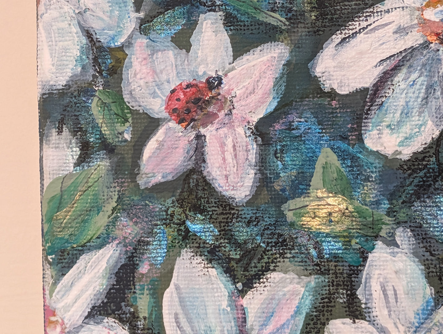 Where the Small Things Are - acrylic on canvas
