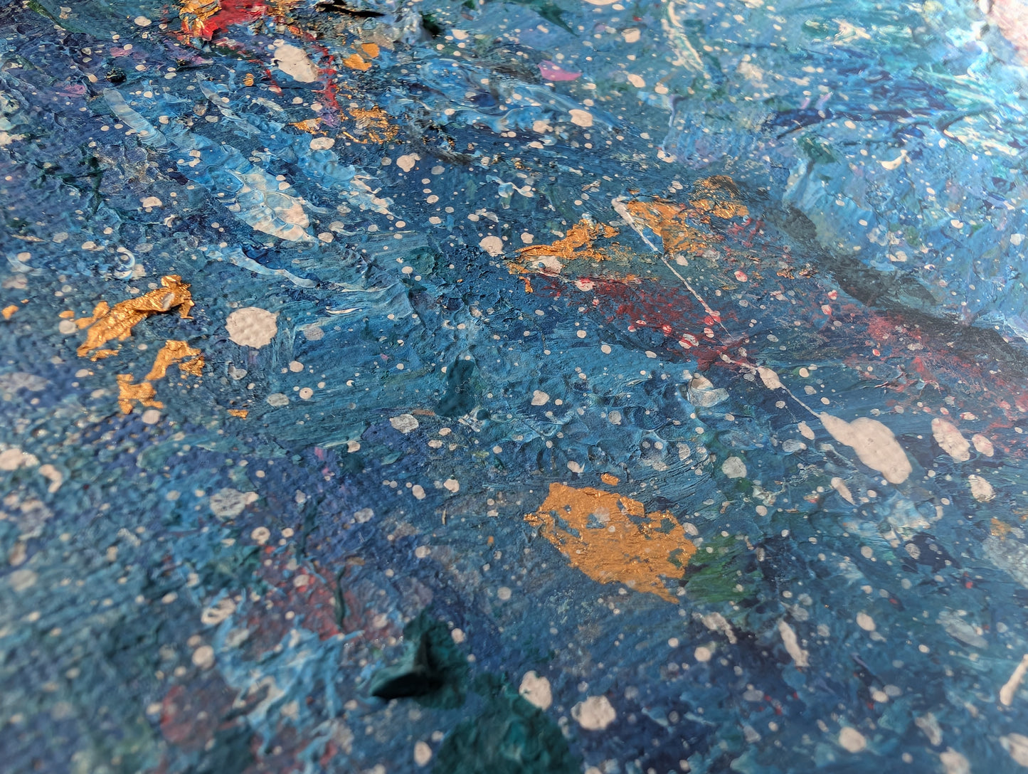 Submerged - acrylic on canvas