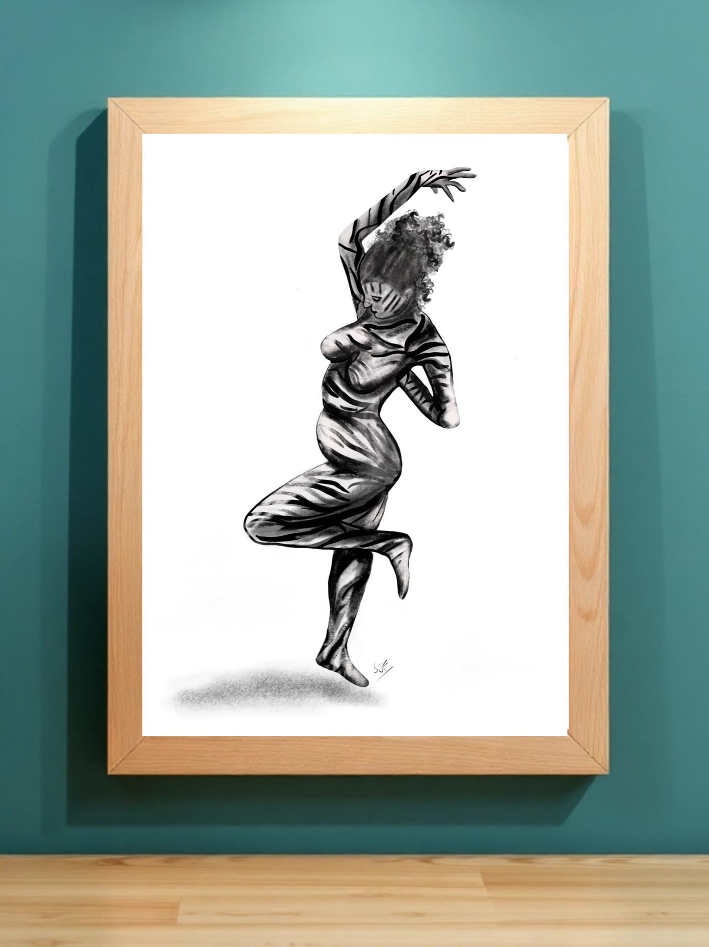 Bending without Breaking - A4 art print