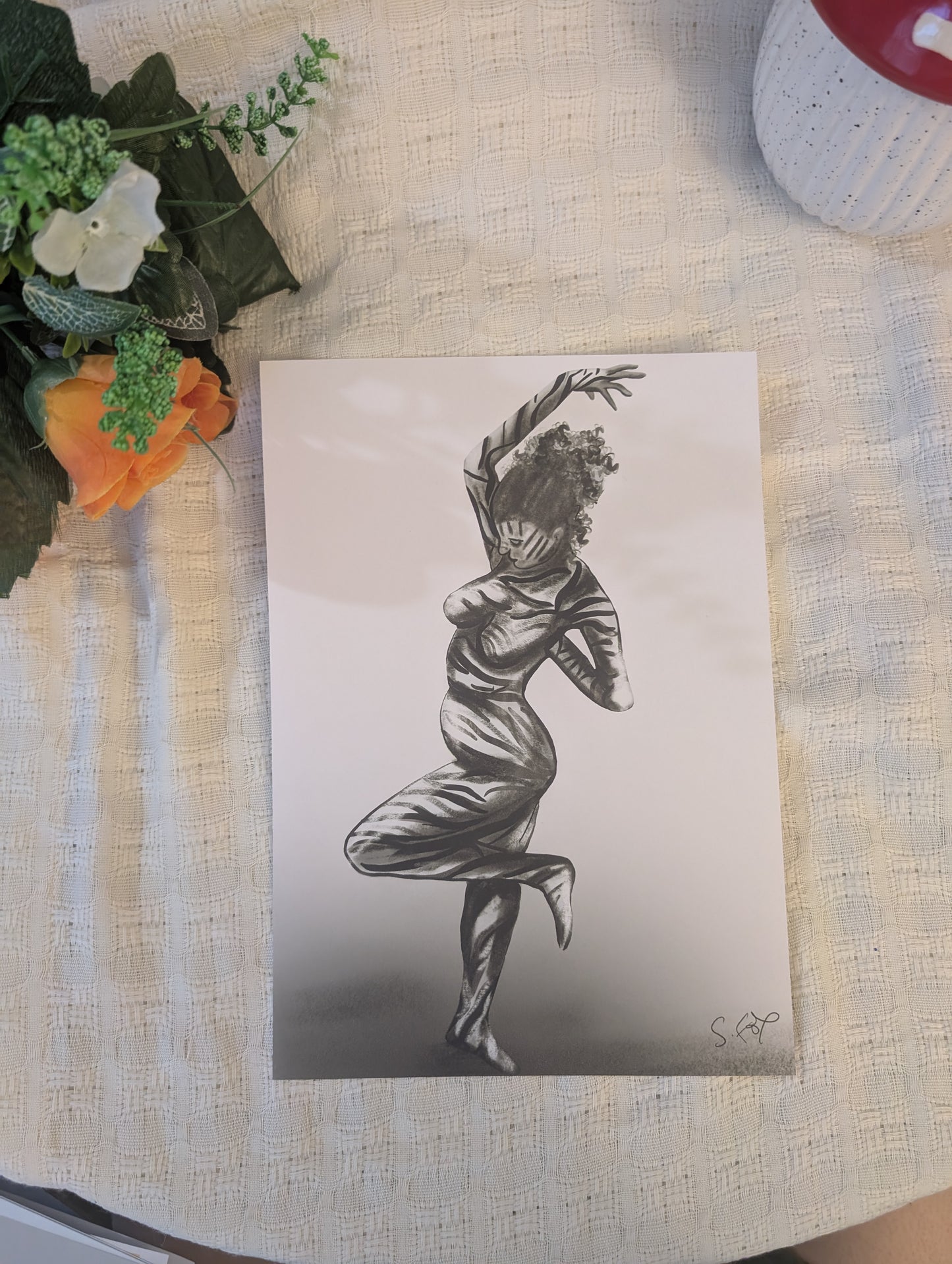 Bending without Breaking - A4 art print