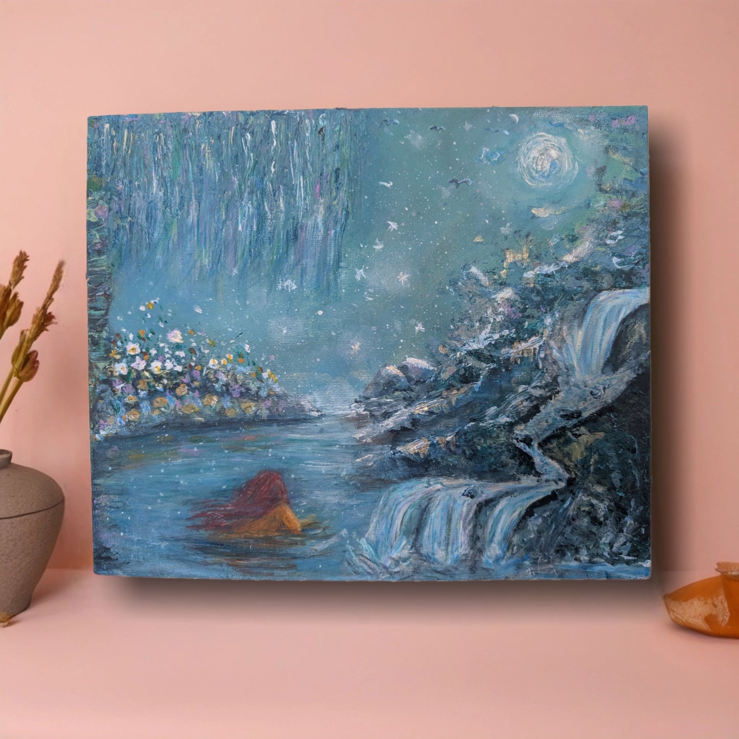 Emerging - acrylic on canvas