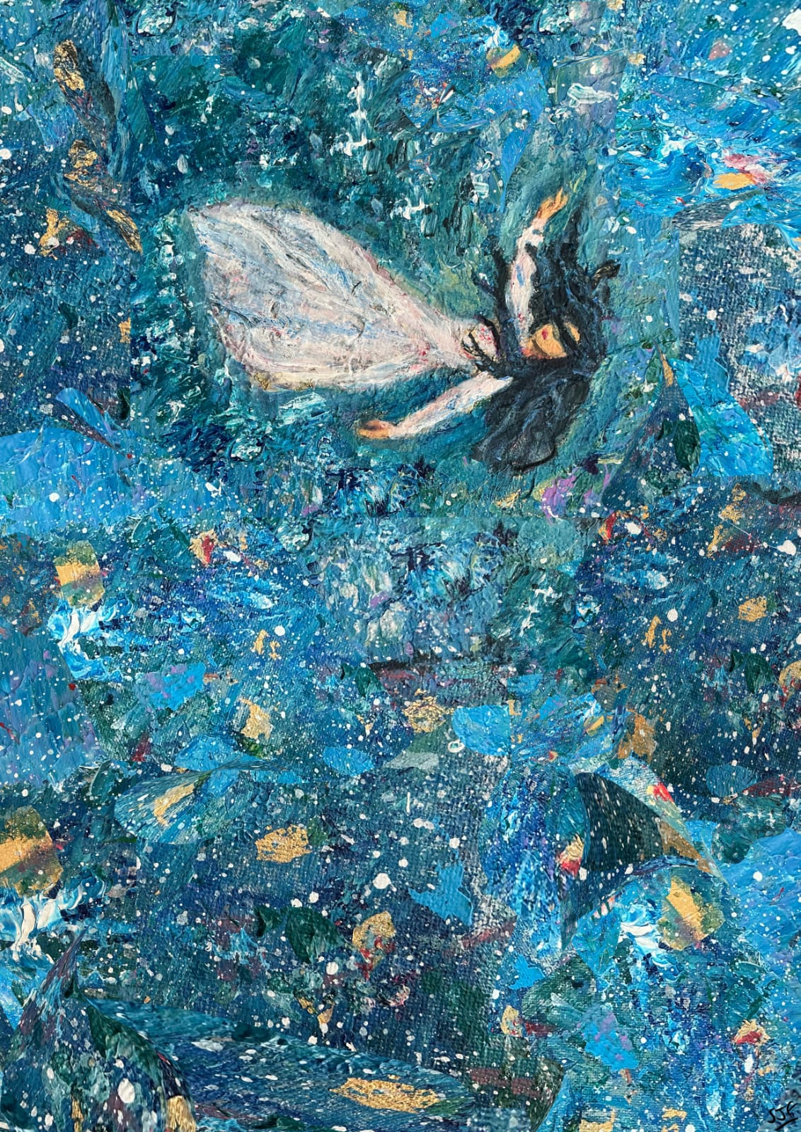 Submerged -  A4 art print