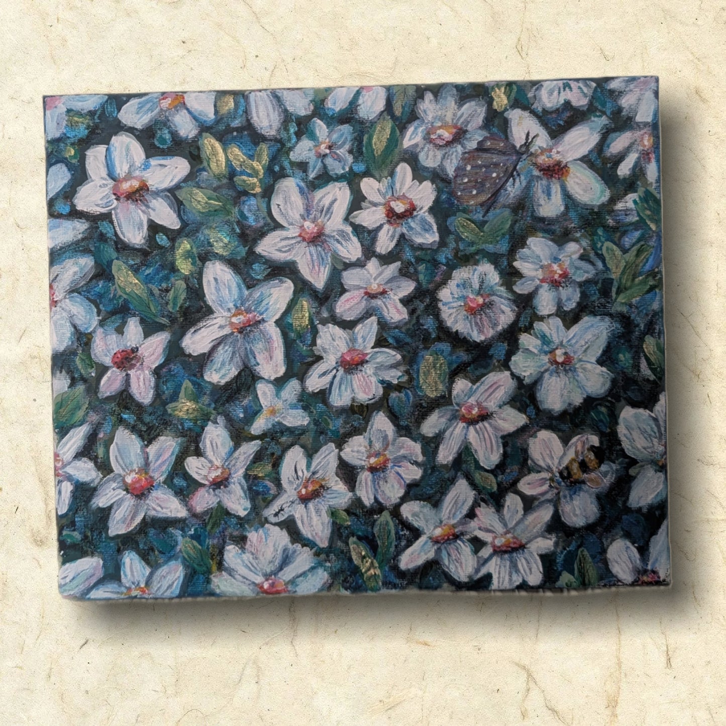 Where the Small Things Are - acrylic on canvas
