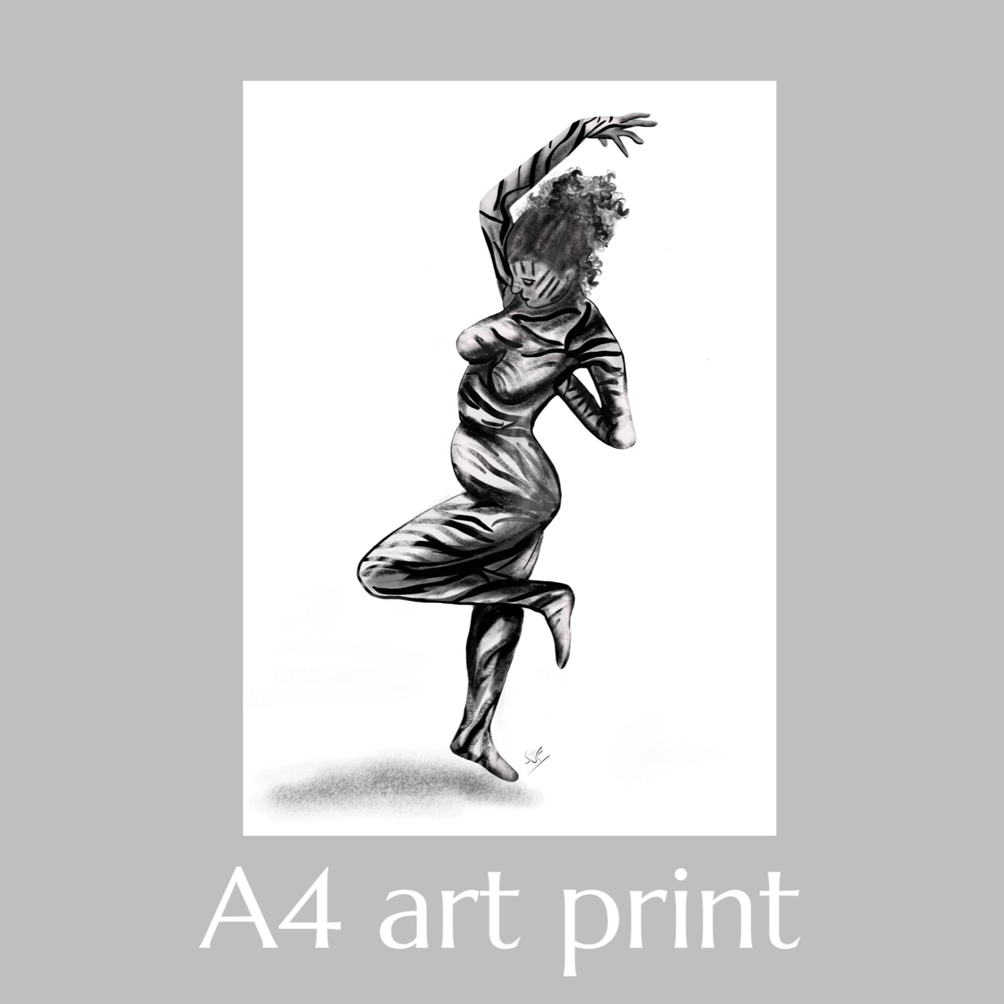 Bending without Breaking - A4 art print