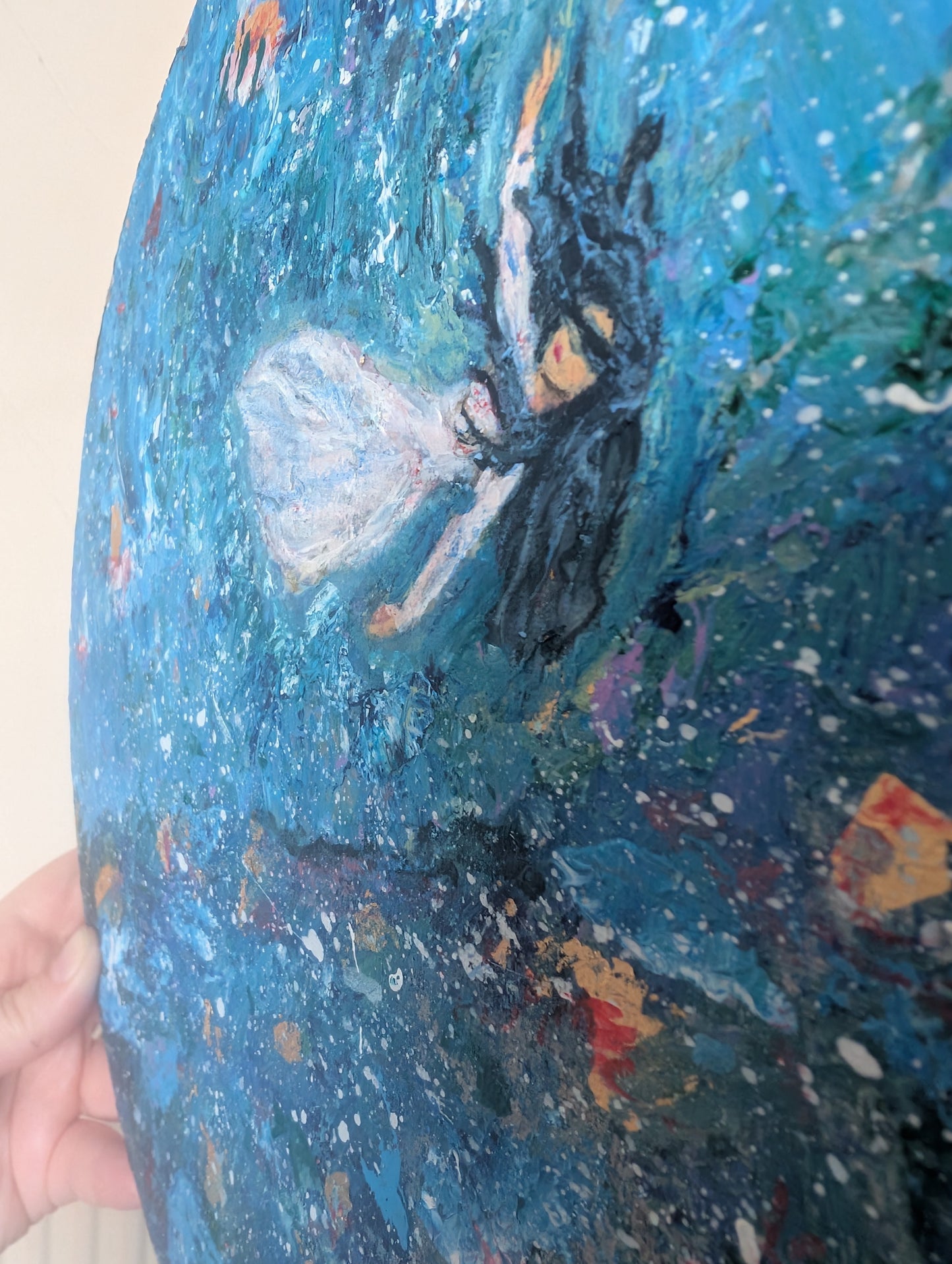 Submerged - acrylic on canvas
