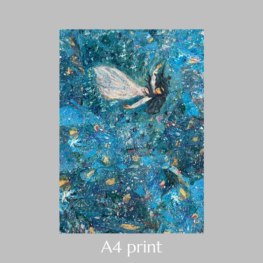 Submerged -  A4 art print