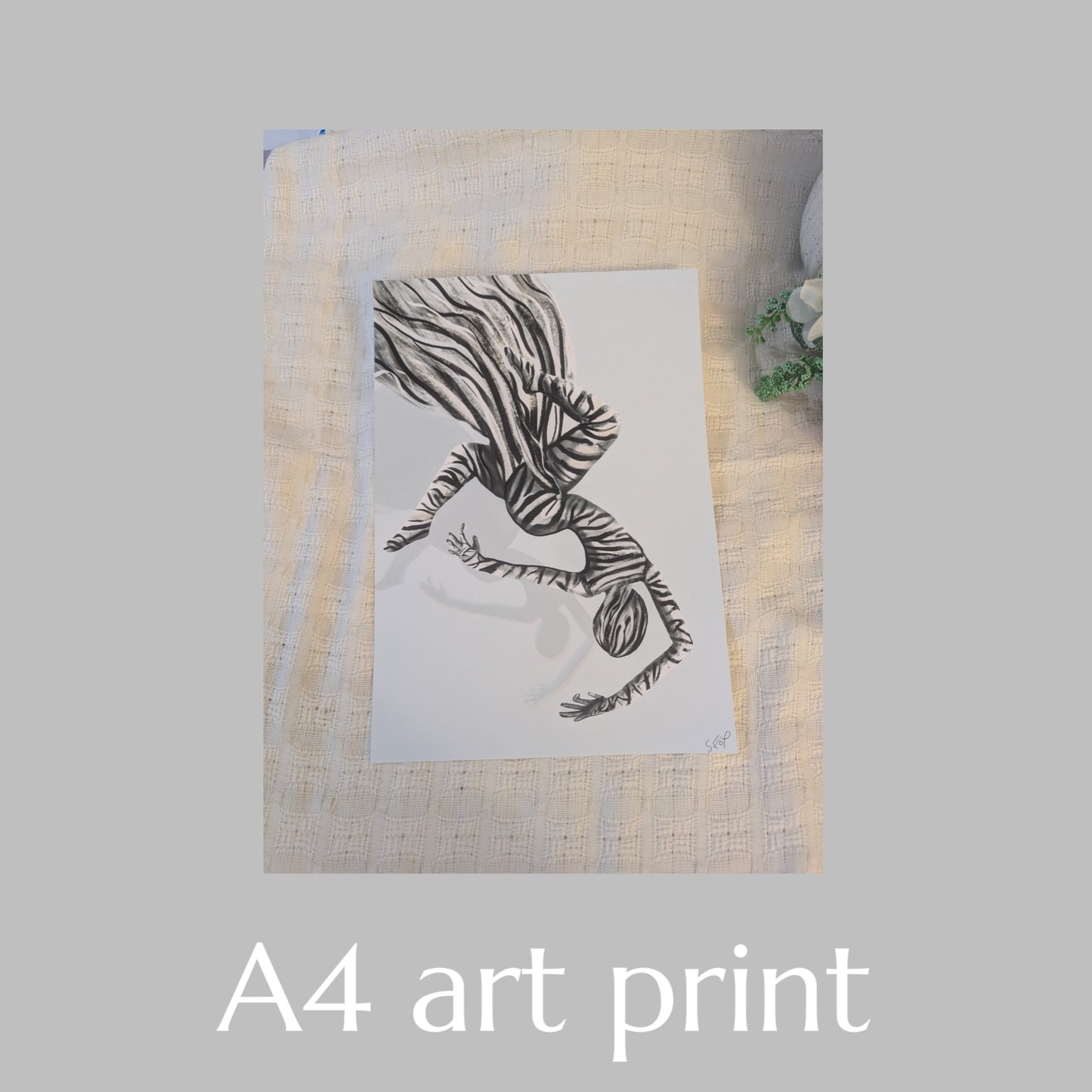 Wild Grace - A4 art print