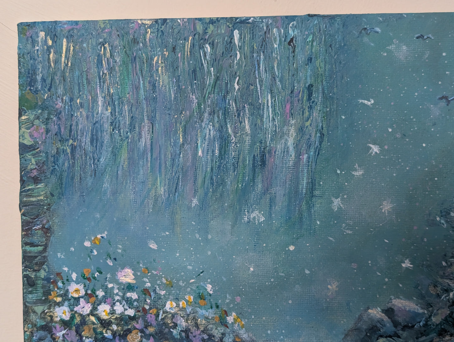 Emerging - acrylic on canvas