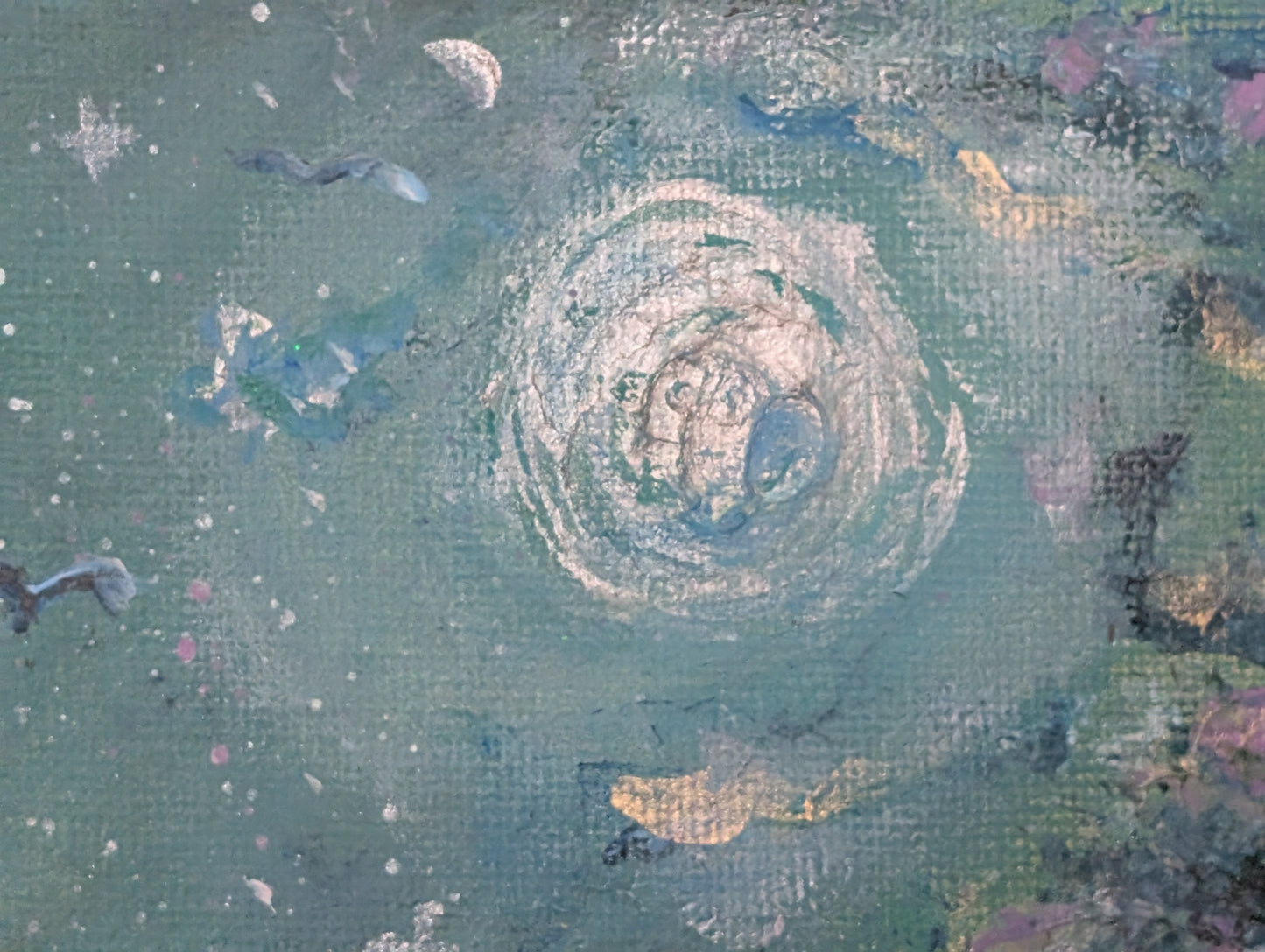 Emerging - acrylic on canvas