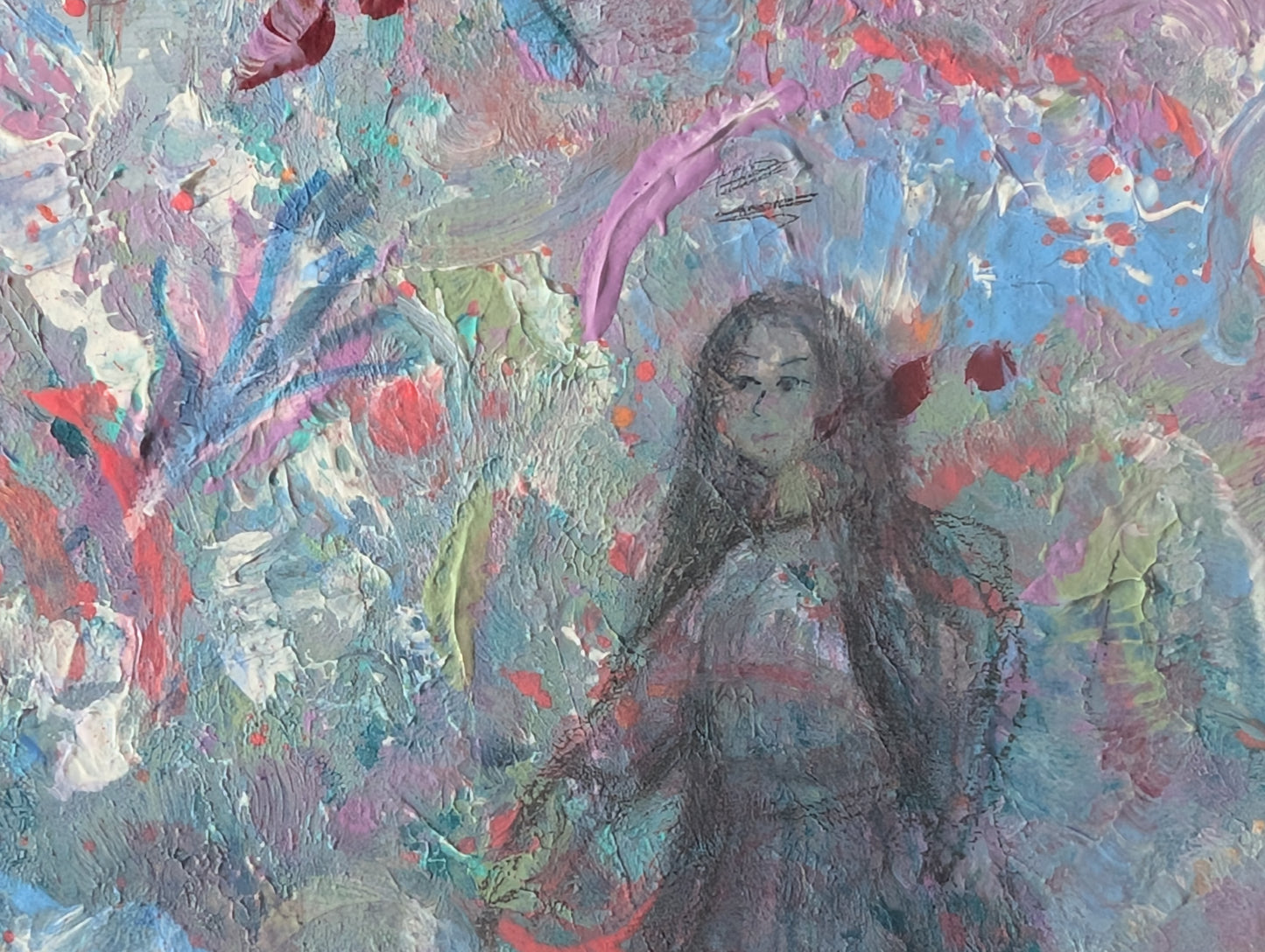 Lost in Trying - acrylic on canvas
