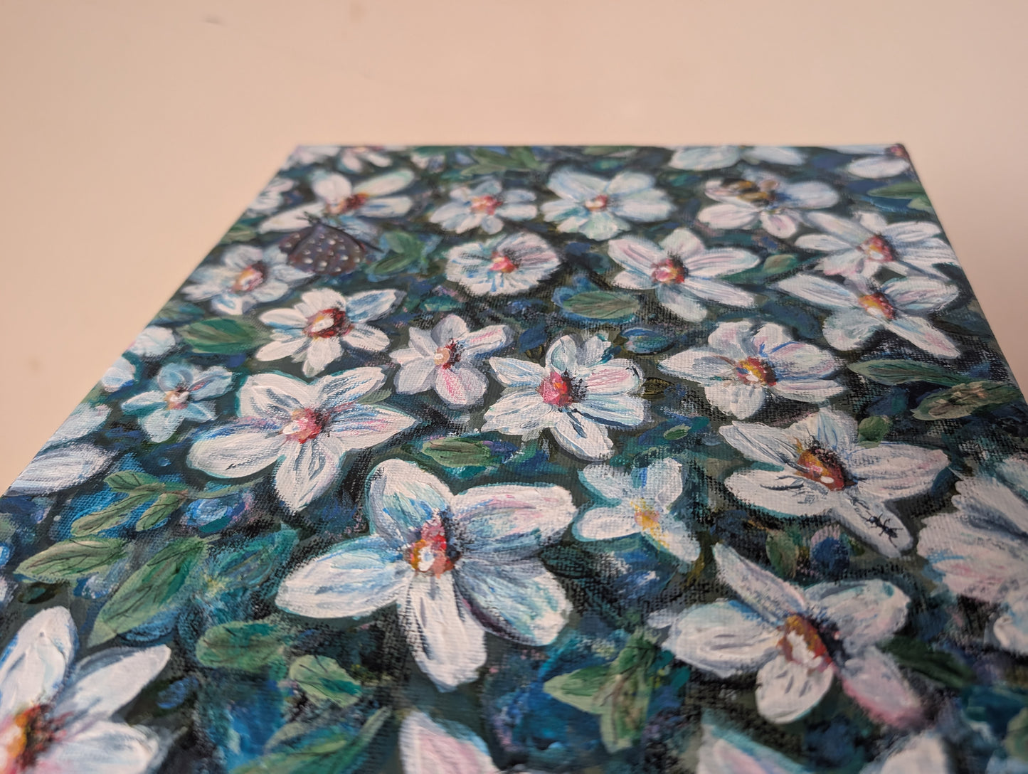 Where the Small Things Are - acrylic on canvas