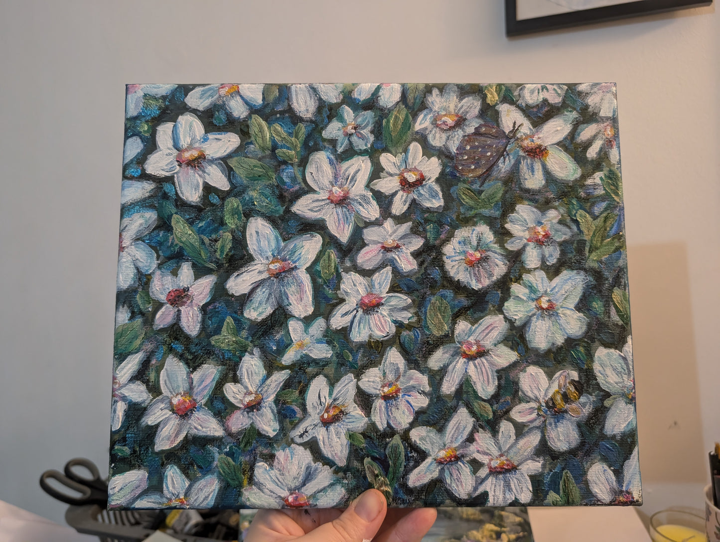 Where the Small Things Are - acrylic on canvas