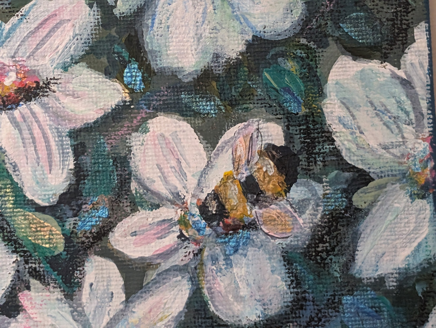 Where the Small Things Are - acrylic on canvas